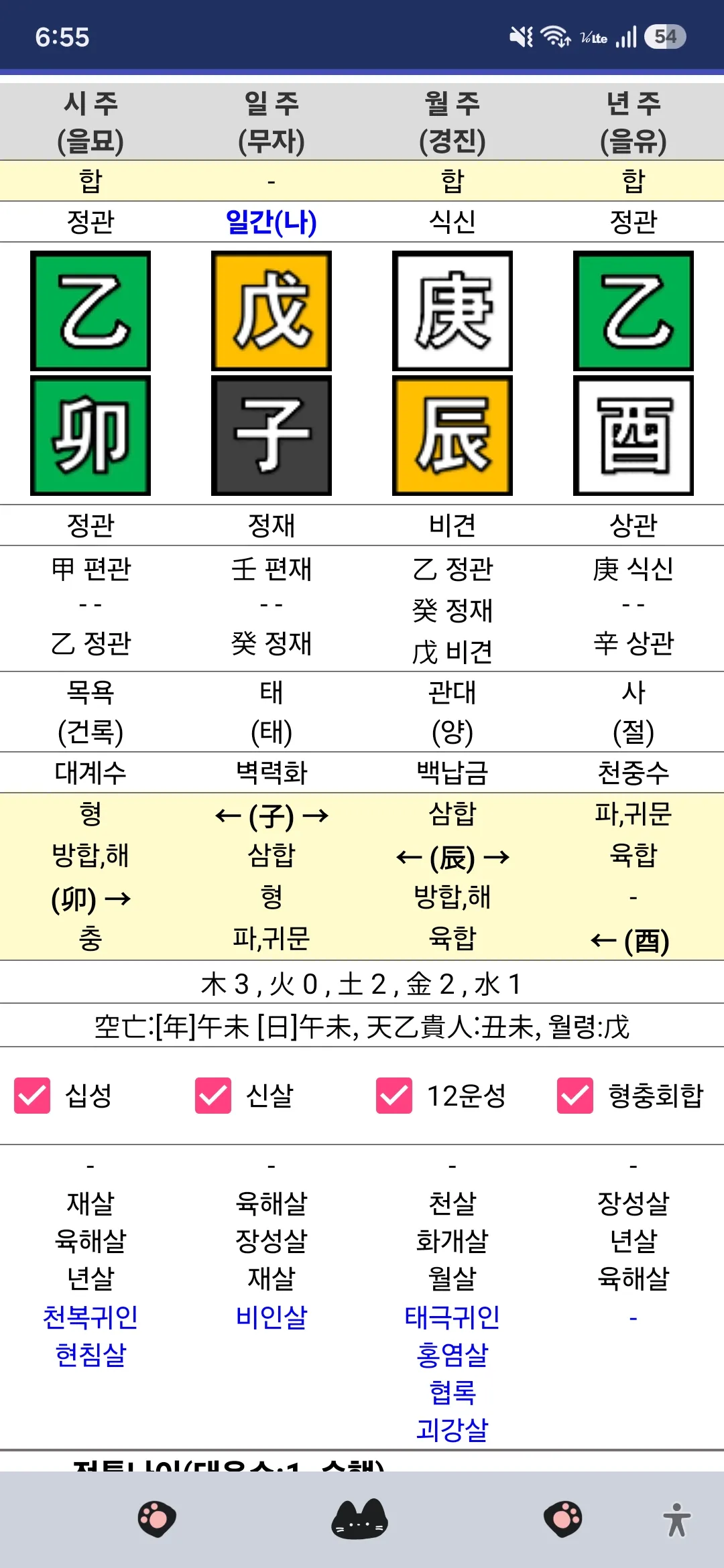사주한번 봐주실 수 있나요?