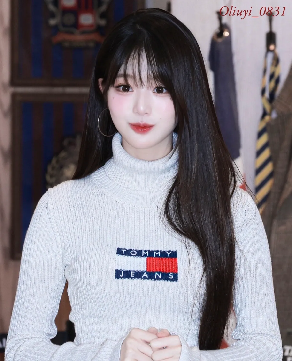 장원영 앞머리 있vs없