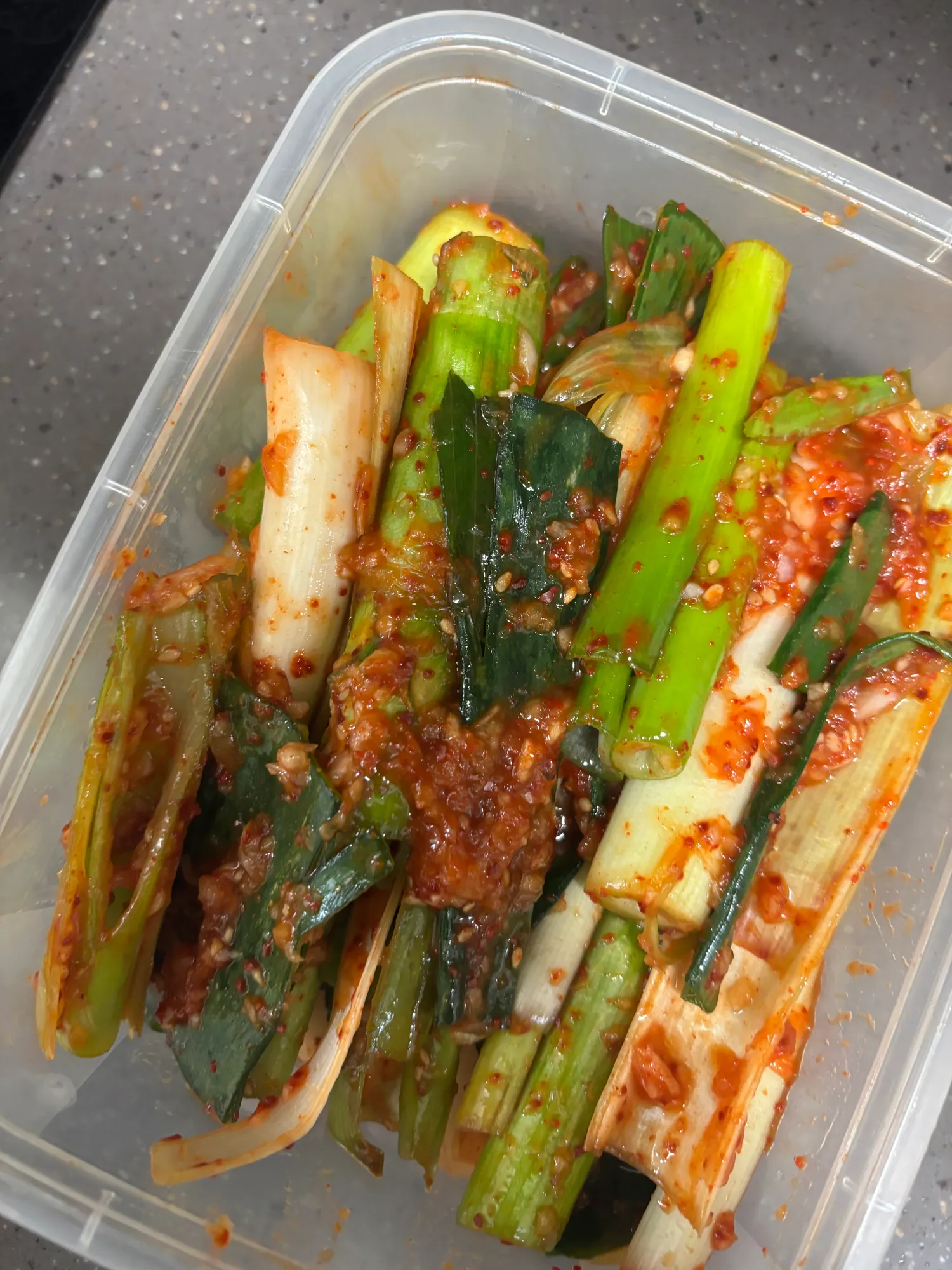 쉬는날이라 김치담갔어요