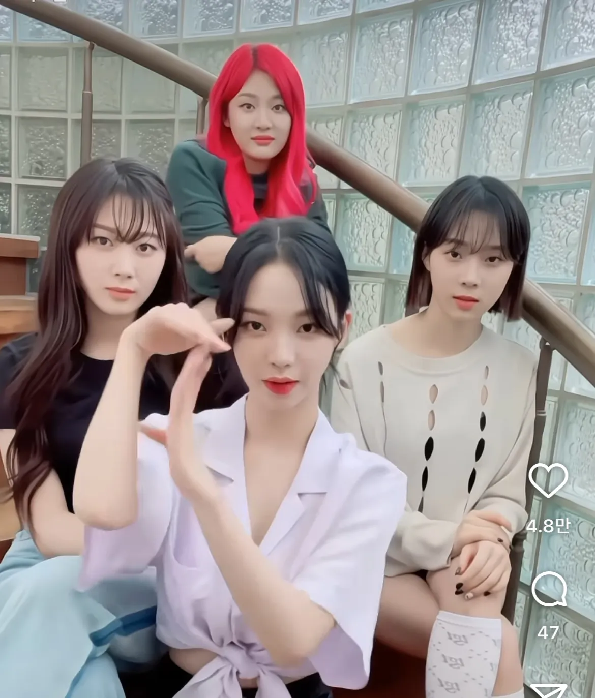 닝닝 진짜 이뻐졋당