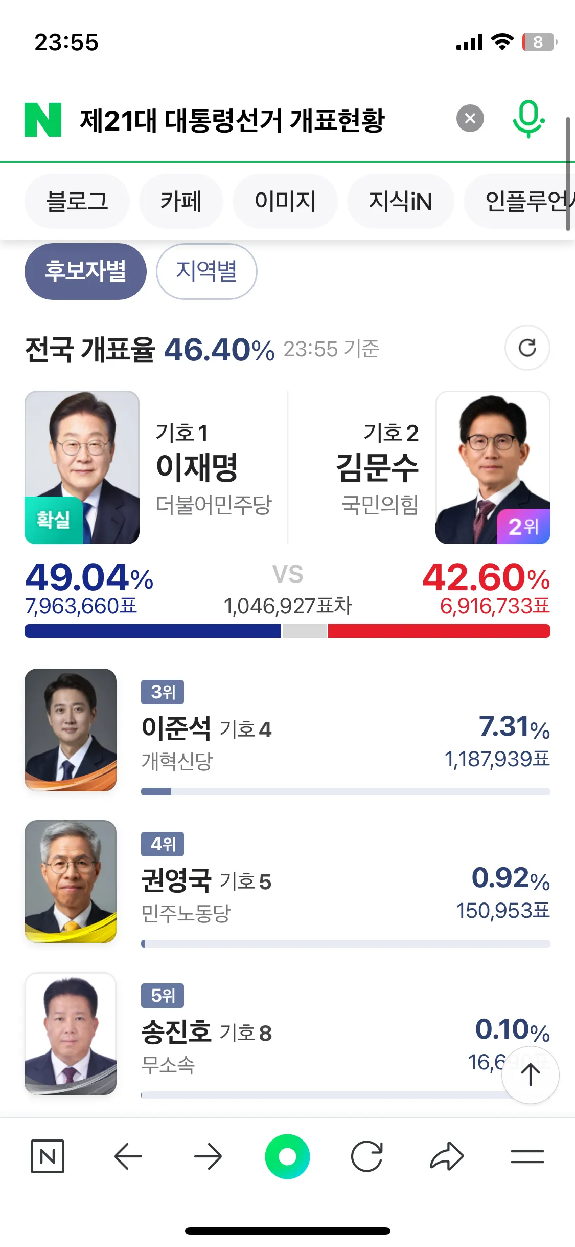 밥맛 뚝 떨어지네