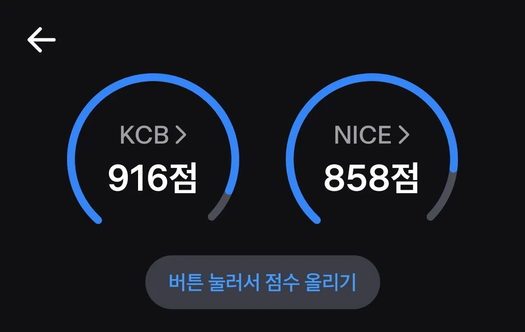 언니들 신용덤수 몇점이에여 댓글