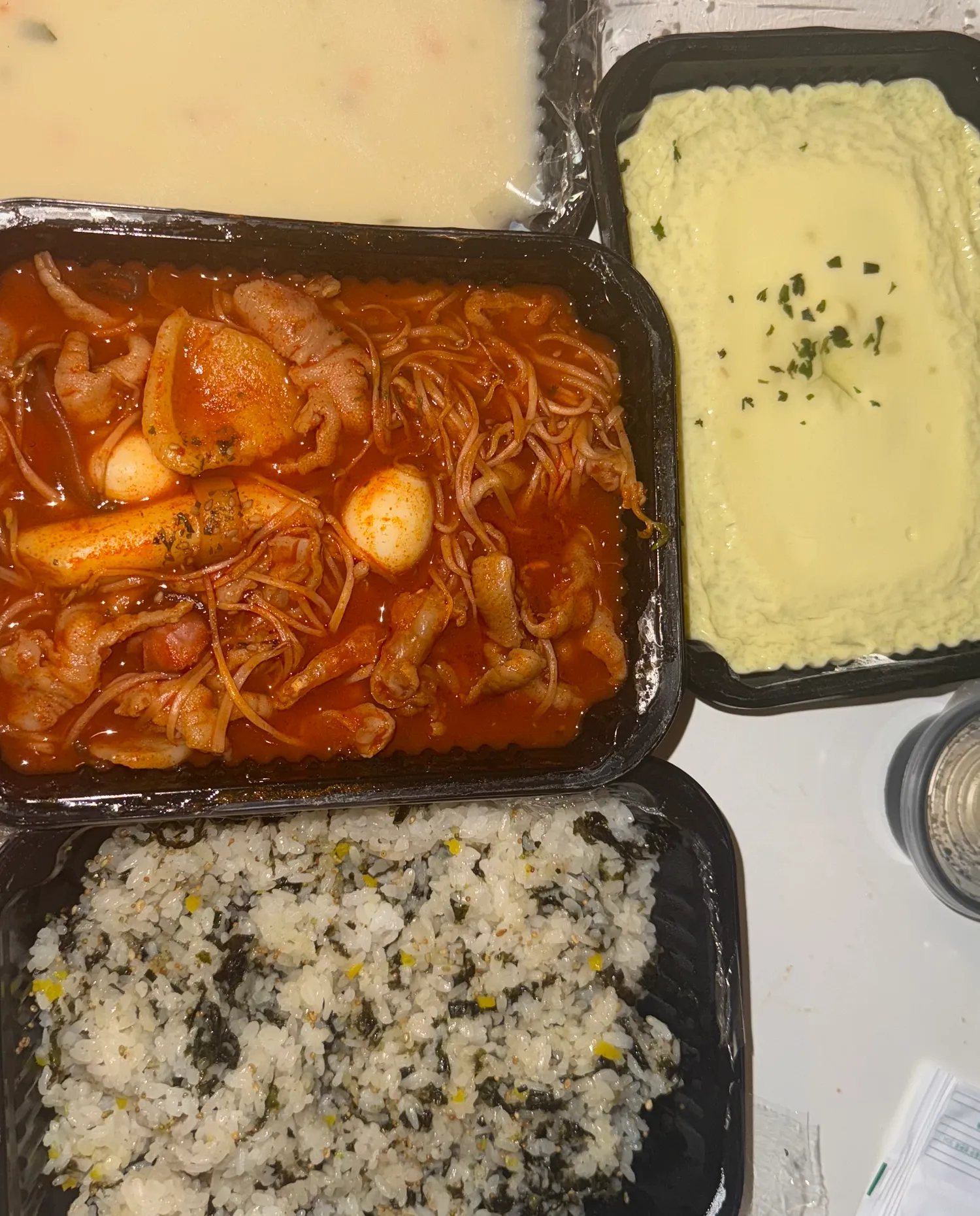 꺄항꺄항 오랜만에 칼로리 폭탄 머금