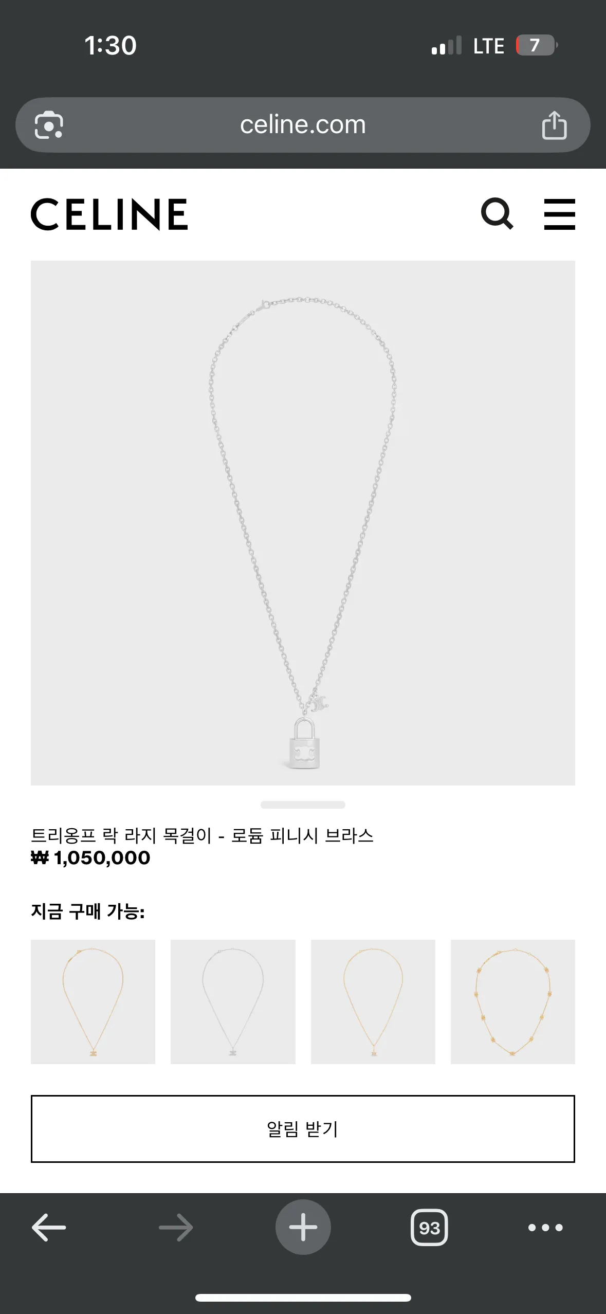 언니들 목걸이 어떤거 하나용