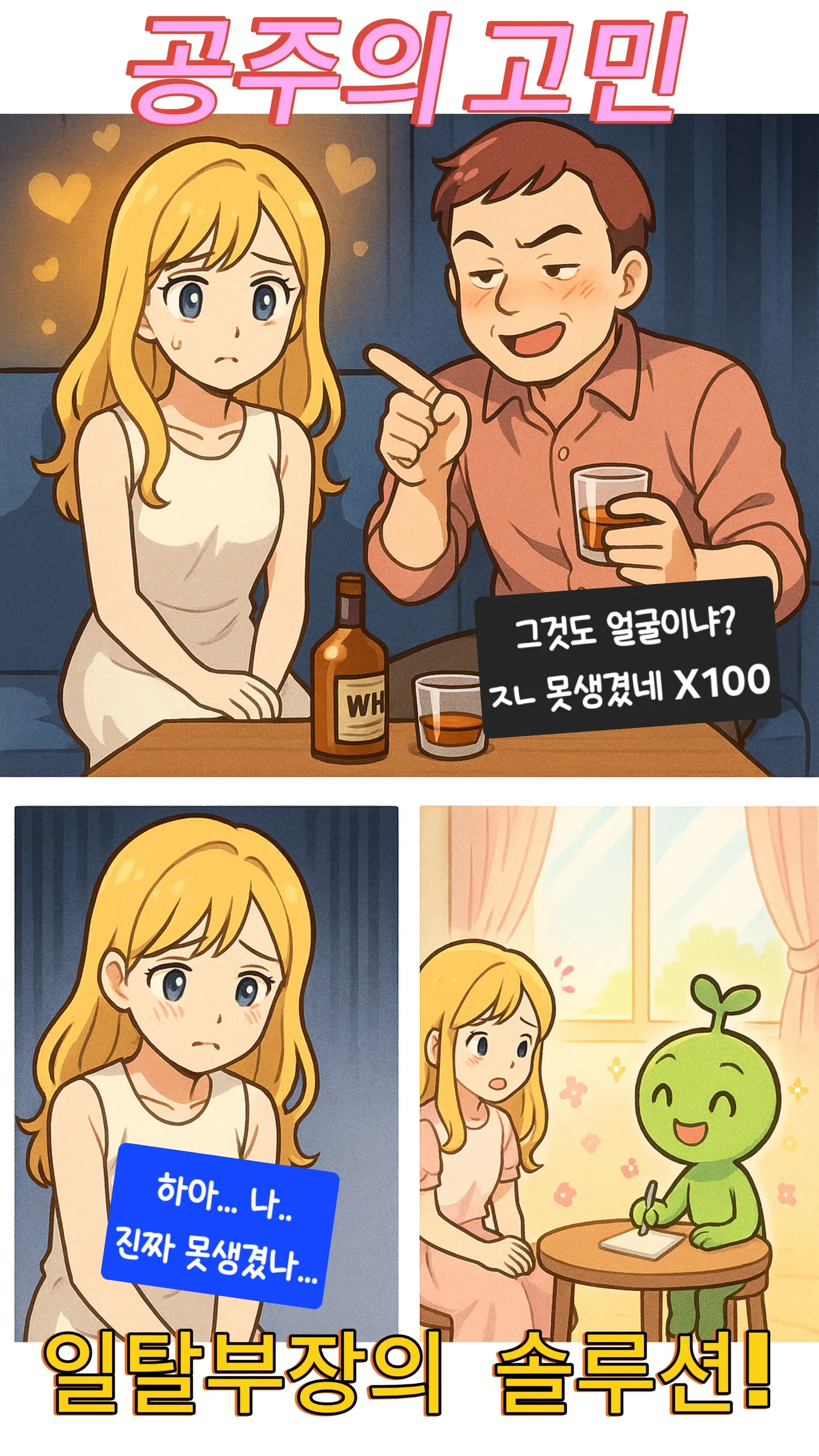 공주들 진상짓 당했을때...