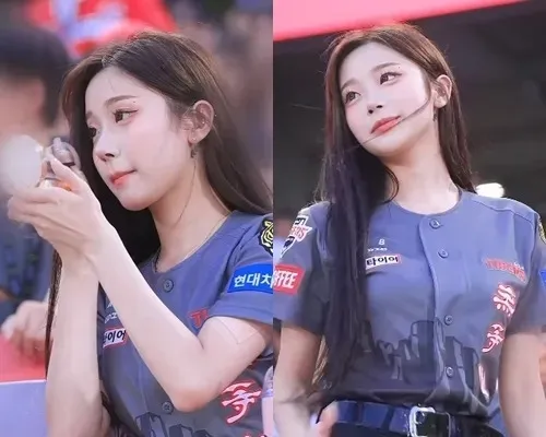 치어리더 이주은 하퍼오면 원메원초일까요?6