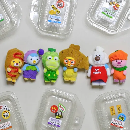 새로 나온 뽀로로 랜덤 도시락 키링2