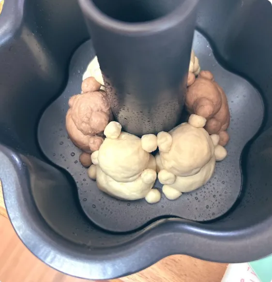귀여운 곰돌이 빵
