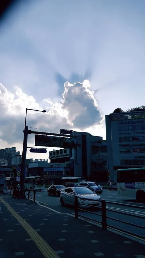 하늘에 나타난