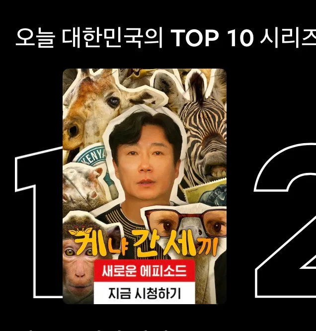 넷플 1위 예능