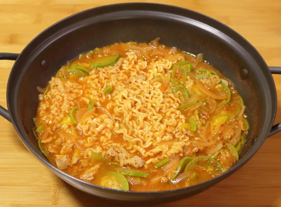 된장찌개라면
