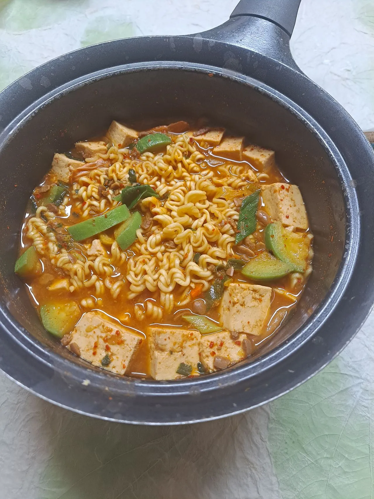 된장찌개라면2