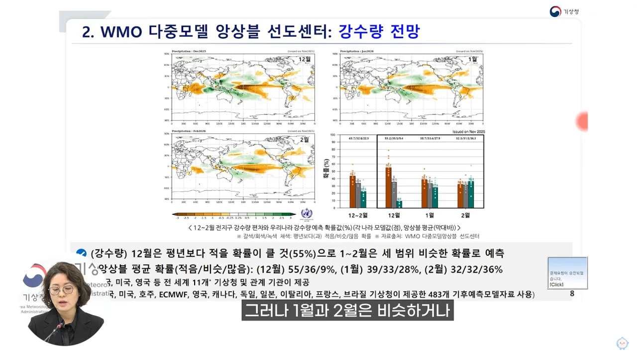 기상청이 예상하는 26년 1월~2월 날씨2