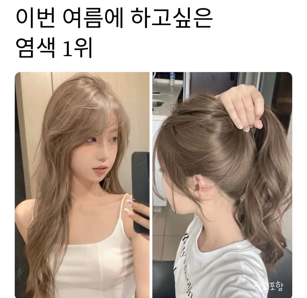 이 정도 머리색 초이스 잘 안될까요?
