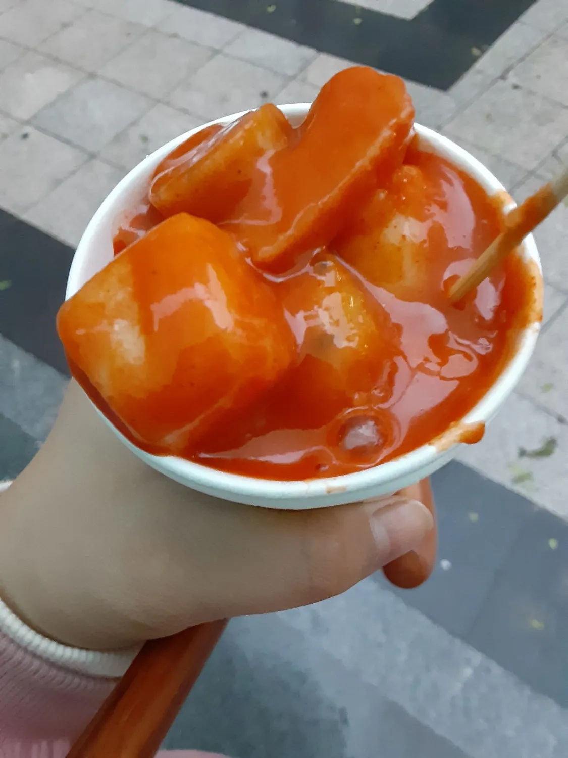 요즘도 컵볶이 파나요??2
