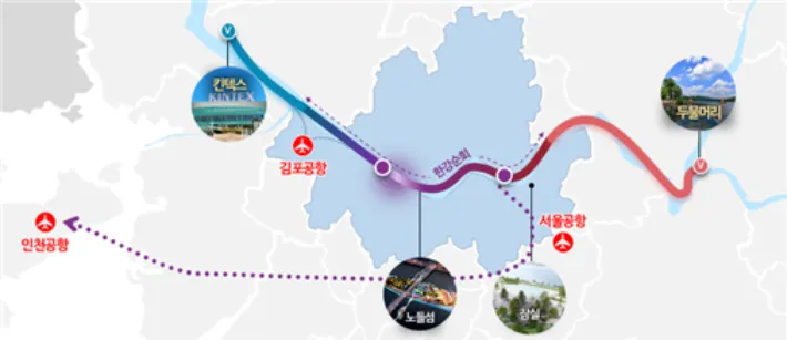 한강택시에 이어 추진하는 '한강 에어택시'