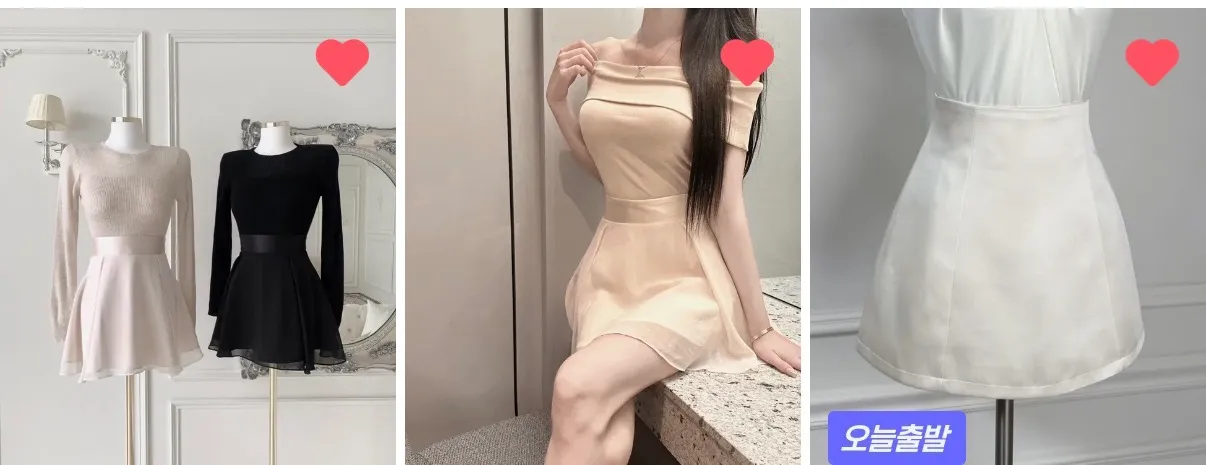 이런 치마엔 상의 멀 입어야 이쁠까요...