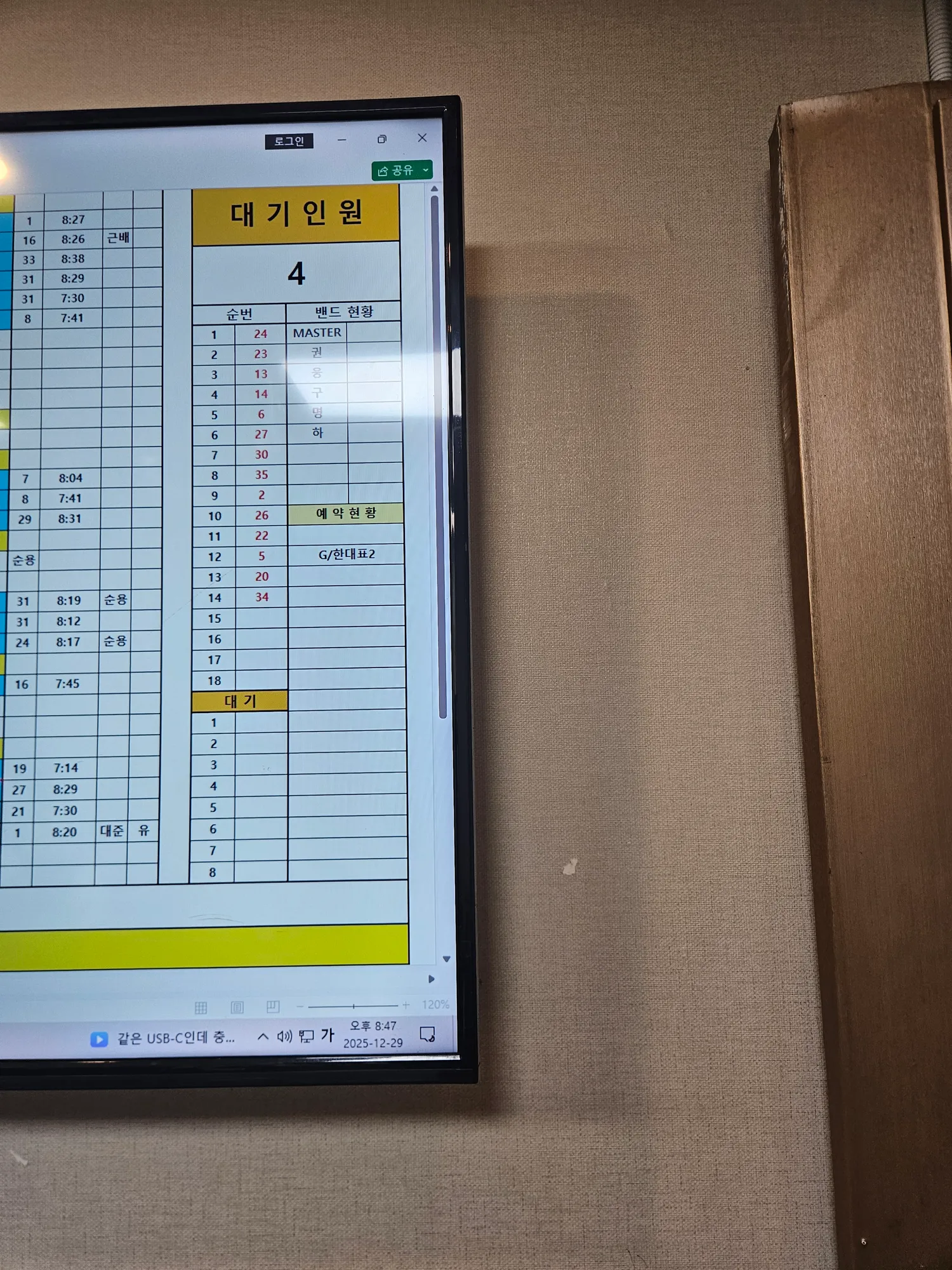 (상황판 공유) 언니들 많이 부족합니다