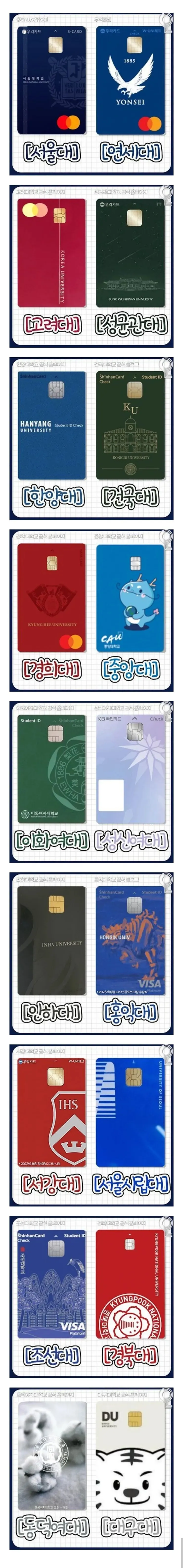 대학교 학생증 디자인