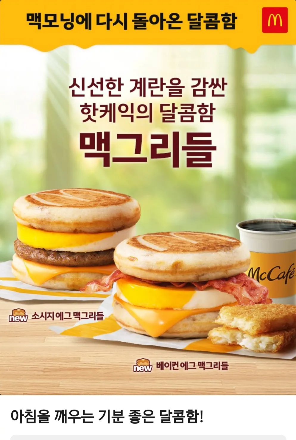  맥도날드 맥그리들은 뭐에요?